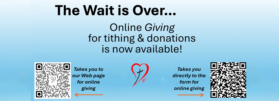 Emmanuel Baptist Church Carthage Online Giving is now available. Use these QR codes for quick access .