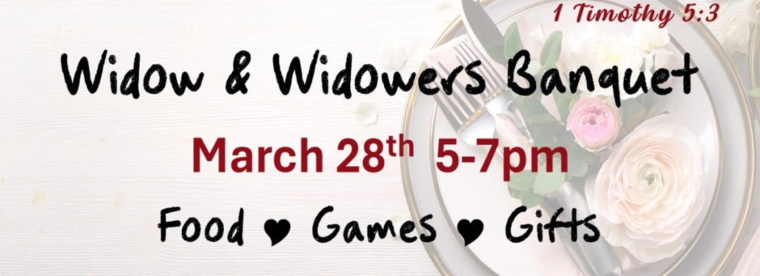 Slide 10 Emmanuel Baptist Church Carthage, NC - Annual banquet for the Widows & Widowers of the church, March 28, 2026