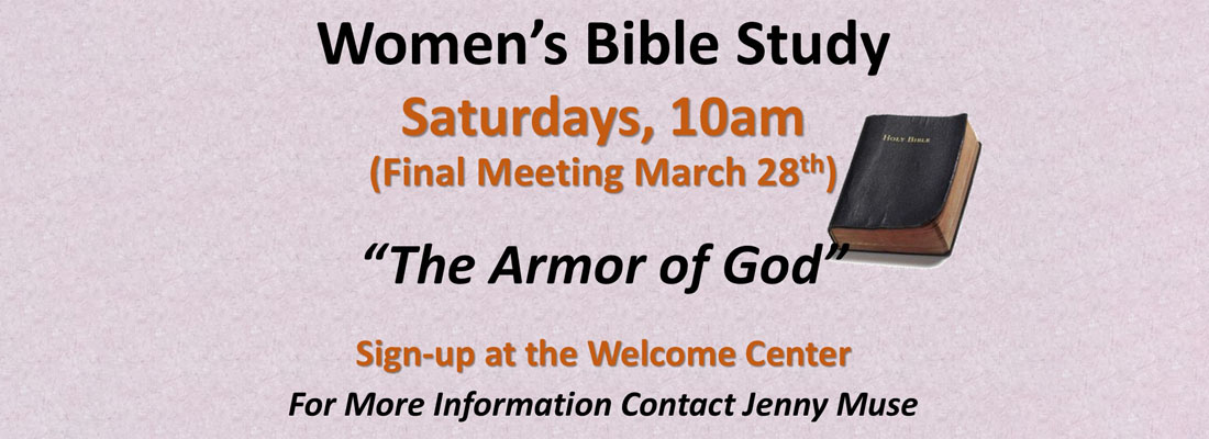 Wms Bible Study-1 Emmanuel Baptist Church Carthage - Women's Bible Study "Armor of God" final meeting March 20, 2026